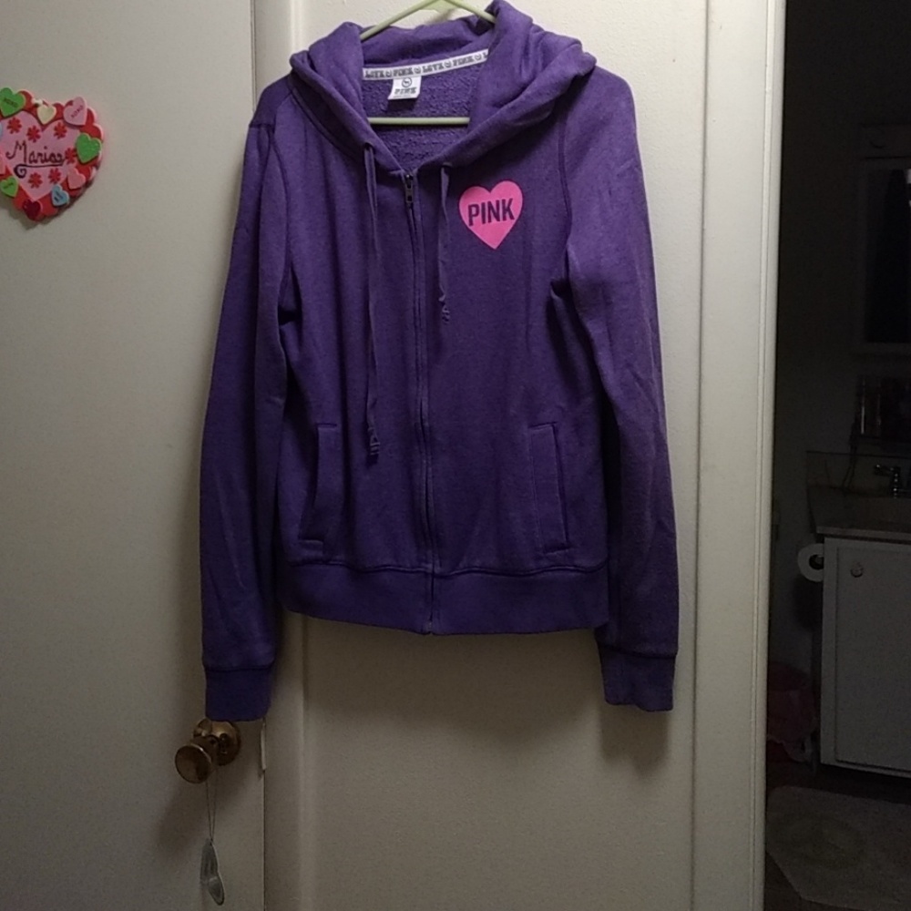 Pink Victoria's Secret EUC hoodie